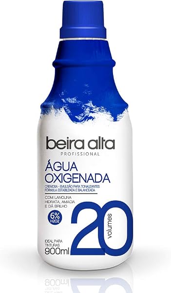 Água Oxigenada Cremosa Beira Alta 20 Volumes 900ml