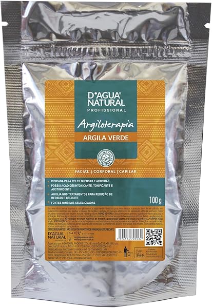 Argila Verde D'Água Natural