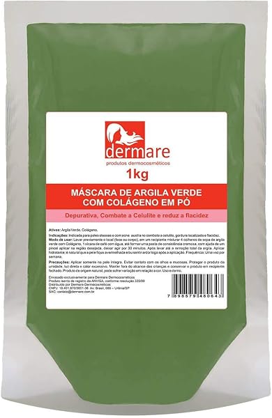 Argila Verde Dermare com Colágeno