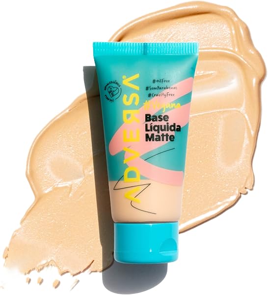 Base Líquida Matte Vegana Adversa - Cor 100