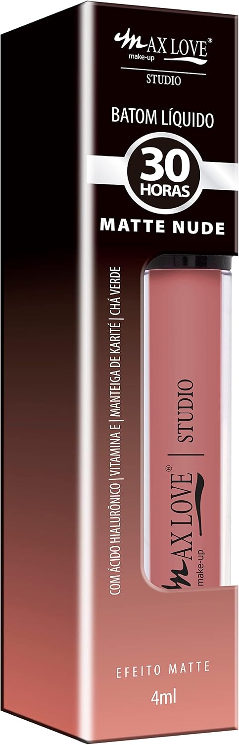 Batom Nude Matte 30H Max Love