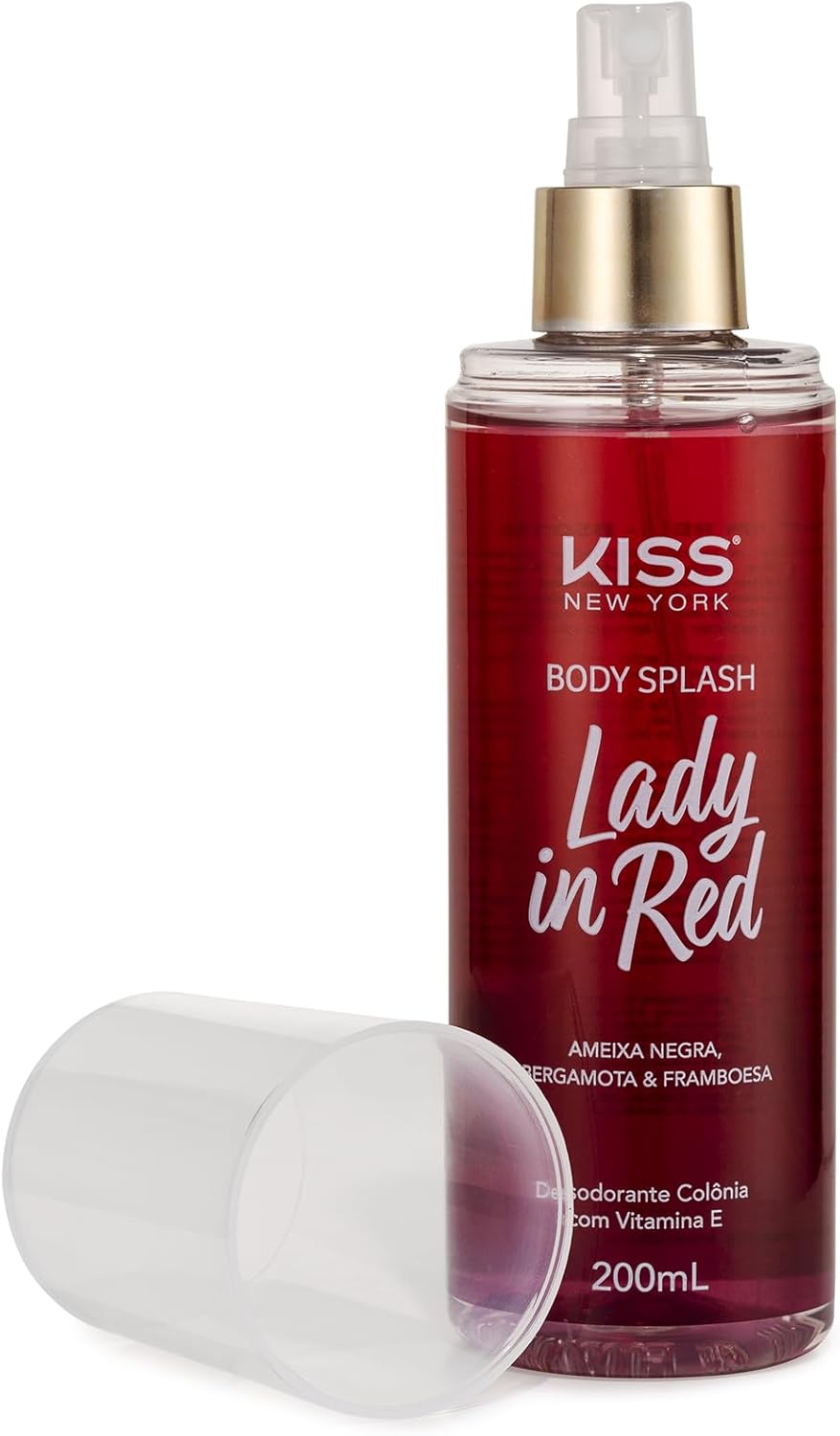 Body Splash Lady in Red Kiss New York