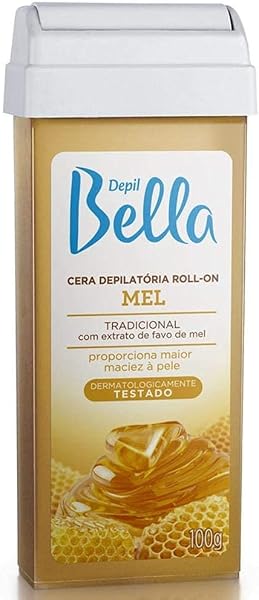 Cera Refil Roll-on de Mel Depil Bella