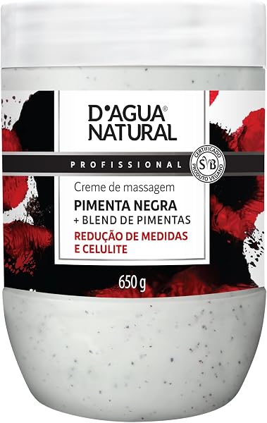Creme de Massagem Pimenta Negra