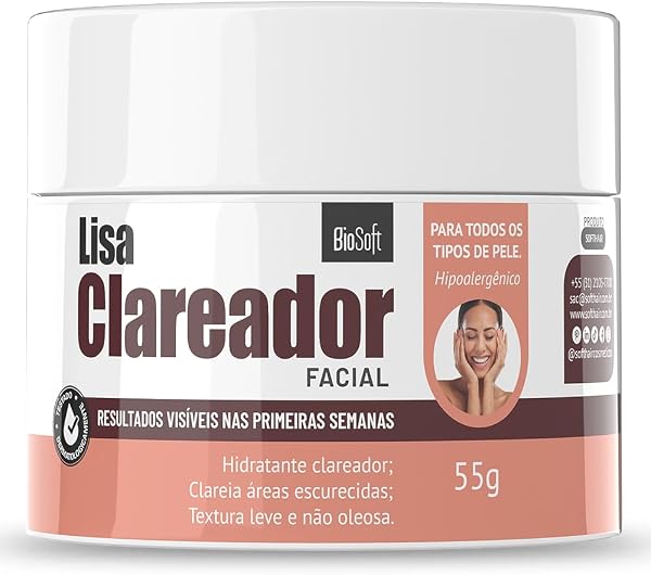 Creme Lisa Clareador Bio Soft